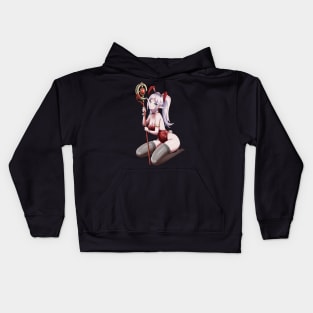 Frieren on bunnysuit Kids Hoodie